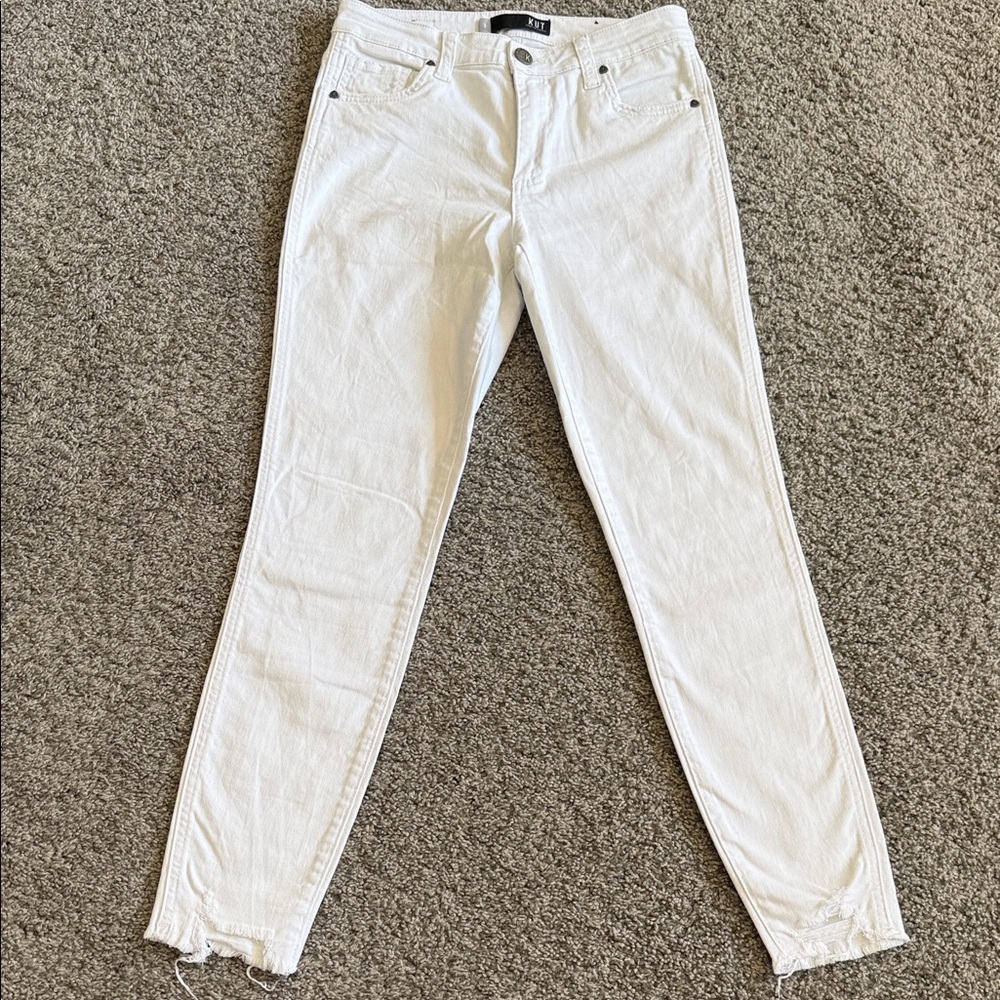 Kut from the Kloth White Skinny Jeans